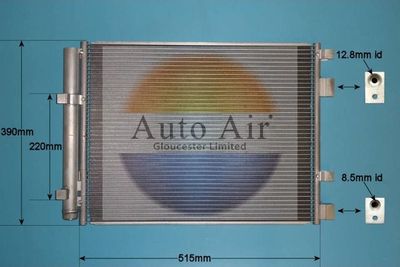 Auto Air Gloucester Condenser, air conditioning 16-9633