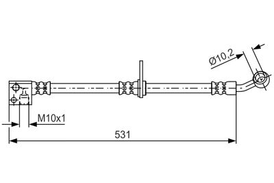 BOSCH Bremsschlauch