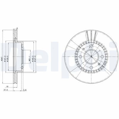 Brake Disc BG3134