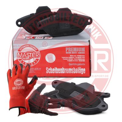 MASTER-SPORT GERMANY 13046039502N-SET-MSP Тормозные колодки и сигнализаторы  для FIAT PANDA (169_) 1.2 (169AXF2A, 169AXF1A)