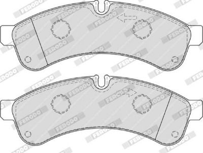 SET PLACUTE FRANA FRANA DISC FERODO FVR4039 2