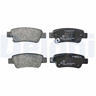 Remblokken set Achter , past: HONDA CR-V III, CR-V IV 1.6D-2.4 06.06-12.18