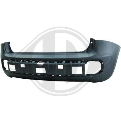 DIEDERICHS 3435055 Бампер передний задний для FIAT PANDA