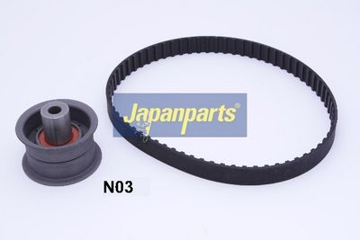 JAPANPARTS Paskirstymo diržo komplektas