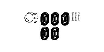 SET MONTARE SISTEM DE ESAPAMENT