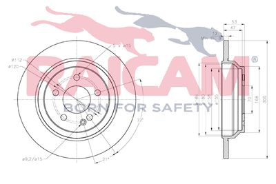 DISC FRANA RAICAM RD01296 2