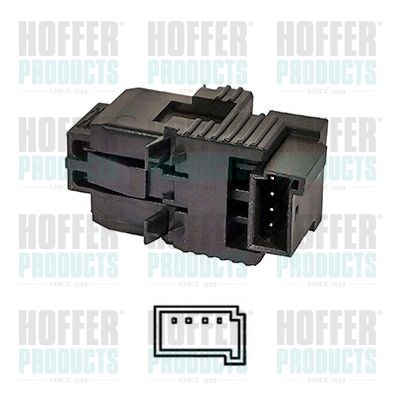 HOFFER 3500075 Выключатель стоп-сигнала  для BMW X3 (Бмв X3)