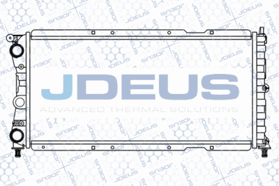 Радиатор, охлаждение двигателя JDEUS M-011014A для FIAT PUNTO