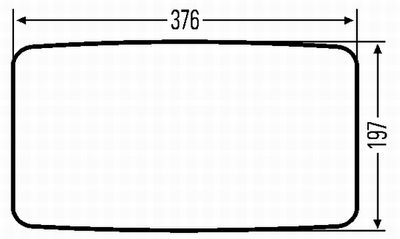 Oglinda exterioara, cabina HELLA 5011912020