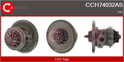 CASCO CCH74032AS Турбина  для FIAT MAREA (Фиат Мареа)