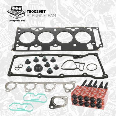 комплект гарнитури, цилиндрова глава ET ENGINETEAM TS0029BT
