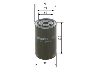 Oil Filter 0 451 203 234