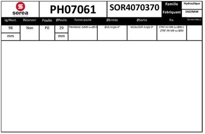 HYDRAULIKPUMPE LENKUNG