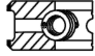 WILMINK GROUP WG1212960 Комплект поршневых колец  для TOYOTA PROACE (Тойота Проаке)