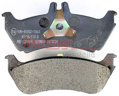 Brake Pad Set, disc brake 1170339