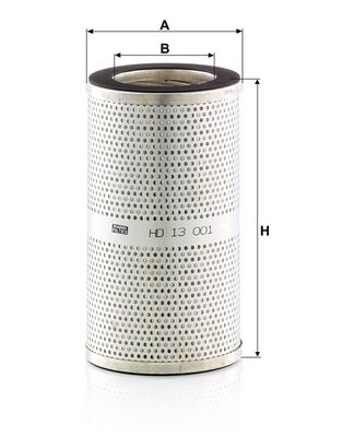 Hydraulisch filter (patroon)