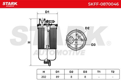 горивен филтър STARK SKFF-0870046