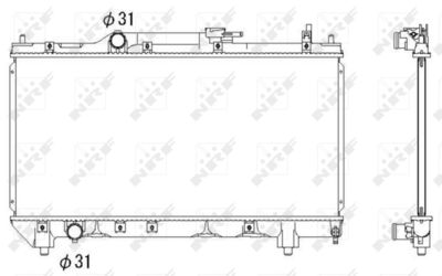 RADIATOR RACIRE MOTOR NRF 53266 3