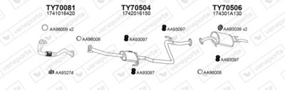ABGASANLAGE VENEPORTE 700066