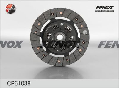 FENOX CP61038 Диск зчеплення для DACIA (Дача)