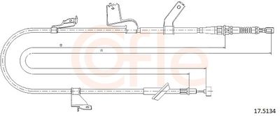 CABLU FRANA DE PARCARE