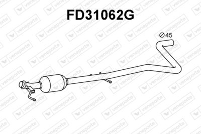 FILTRU FUNINGINE/PARTICULE SIST.DE ESAPAMENT VENEPORTE FD31062G