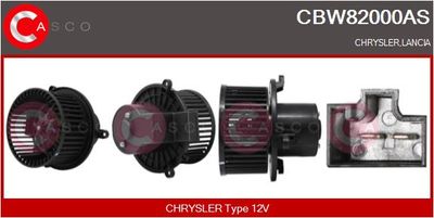 CASCO CBW82000AS Вентилятор салону для CHRYSLER (Крайслер)