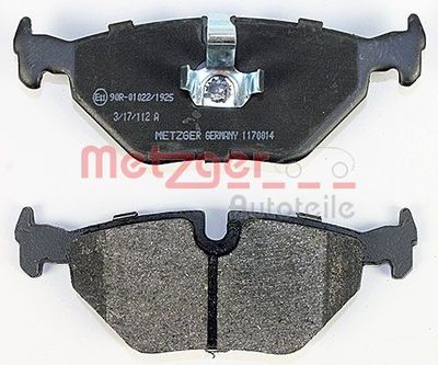 Brake Pad Set, disc brake 1170014