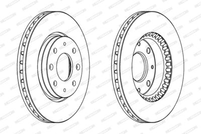 Brake Disc DDF1528