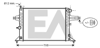 EACLIMA 31R54103 Крышка радиатора для OPEL ASTRA G Фургон/универсал (F70)