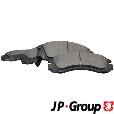Комплект тормозных колодок, дисковый тормоз JP GROUP 3963600710 для MITSUBISHI MAGNA