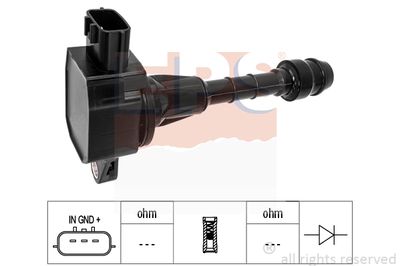 Катушка зажигания EPS 1.970.602 для NISSAN NOTE