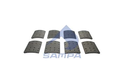 Juego de balatas de freno, freno de tambor