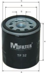 Масляный фильтр MFILTER TF 32 для DAEWOO PRINCE