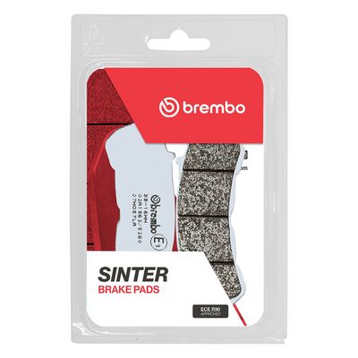 Brake pads Voor, beoogd gebruik: route, materiaal: sinter-LA, 44,9x117,6x8,8mm