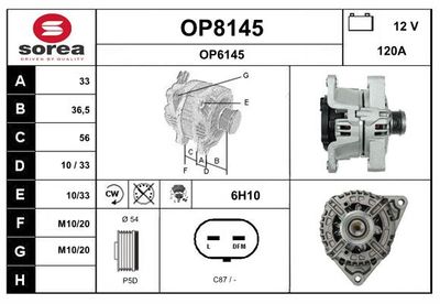 GENERATOR SNRA OP8145
