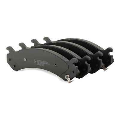 комплект спирачно феродо, дискови спирачки RIDEX 402B1173