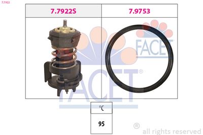 термостат, охладителна течност FACET 7.7922