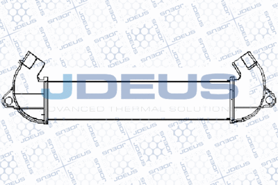 Интеркулер JDEUS 811M51A для FIAT DOBLO