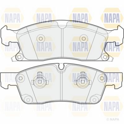Brake Pad Set NAPA PBP7561