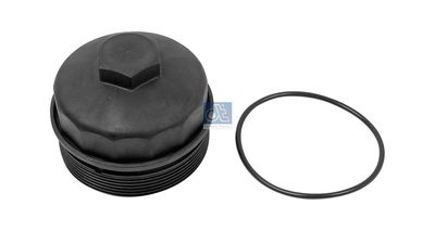 Cubierta, caja de filtro de aceite