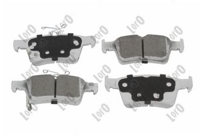 Brake Pad Set, disc brake 231-02-160