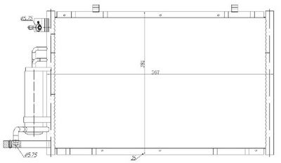 KONDENSATOR KLIMAANLAGE