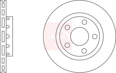 APEC Brake Disc DSK2293