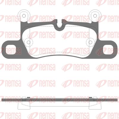 Brake Pad Set, disc brake 1379.15