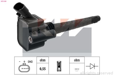 BOBINA DE INDUCTIE KW 470549