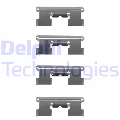 DELPHI LX0057 Комплектуючі дискового гальмівного механізму 