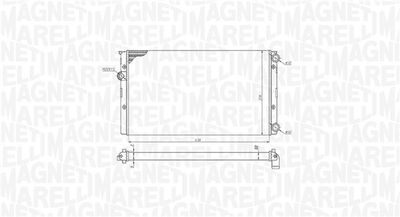 MAGNETI MARELLI Kühler, Motorkühlung