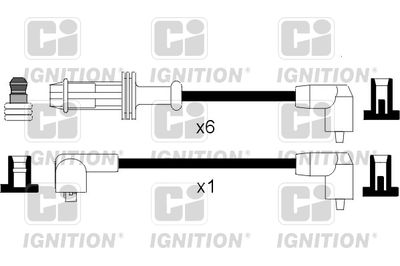 Комплект проводов зажигания QUINTON HAZELL XC250 для CITROËN XM