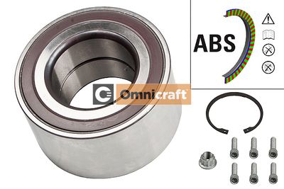 Omnicraft 2466786 Подшипник ступицы для VW TOUAREG (7LA, 7L6, 7L7)